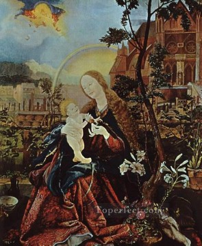 renaissance Painting - Stuppach Madonna Renaissance Matthias Grunewald